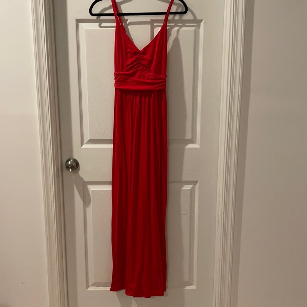 Red Comfy Maxi